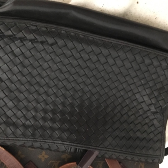 Beautiful woven leather Italian shoulder bag - Picture 5 of 7